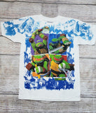 TEENAGE MUTANT NINJA TURTLES TMNT 4 SQUARES YOUTH T SHIRT