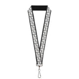 DISNEY MICKEY MOUSE STEAMBOAT WILLIE FILMSTRIP LANYARD