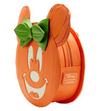 Loungefly Disney Glow FACE Minnie Pumpkin MINI Backpack