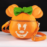 Disney Loungefly Crossbody Bag - Minnie Mouse Glow in the Dark Pumpkin