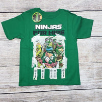 TEENAGE MUTANT NINJA TURTLES NINJA FOR HIRE BOYS YOUTH T SHIRT