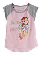 NICKELODEON BUTTERBEANS CAFE MAKE YOUR OWN MAGIC GIRLS T SHIRT