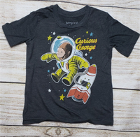 CURIOUS GEORGE IN SPACE T-SHIRT