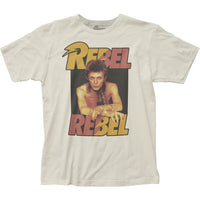DAVID BOWIE REBEL REBEL ADULT T SHIRT SM TO 2XL