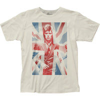 DAVID BOWIE UNION JACK ADULT T SHIRT SM TO 2XL
