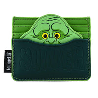 LOUNGEFLY GHOSTBUSTERS SLIMER WALLET CARD HOLDER
