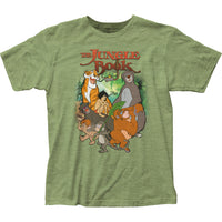 DISNEY THE JUNGLE BOOK CHARACTERS ADULT T SHIRT SM TO 2XL
