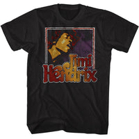 JIMI HENDRIX JIMI IN A BOX ADULT T SHIRT SM TO 5XL