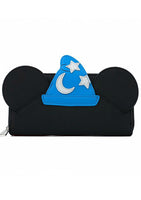 LOUNGEFLY DISNEY MICKEY SORCERER COSPLAY WALLET
