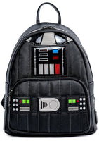 LOUNGEFLY STAR WARS DARTH VADER LIGHT UP COSPLAY MINI BACKPACK