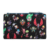 LOUNGEFLY MARVEL SCENE WALLET