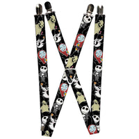 DISNEY THE NIGHTMARE BEFORE CHRISTMAS SUSPENDERS 1.0