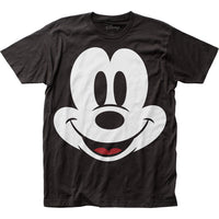 DISNEY MICKEY MOUSE FACE T ADULT T SHIRT SM TO 2XL