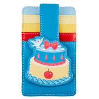 LOUNGEFLY DISNEY SNOW WHITE CAKE CARDHOLDER WALLET