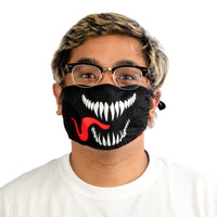 MARVEL COMICS VENOM TEETH ADJUSTABLE FACE COVER