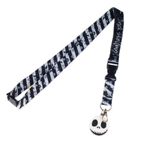 DISNEY THE NIGHTMARE BEFORE CHRISTMAS JACK SKELLINGTON LANYARD