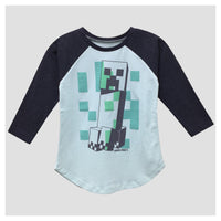 MINECRAFT CREEPER GIRLS T SHIRT